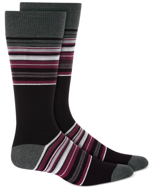 Alfani Mens Striped Dress Socks