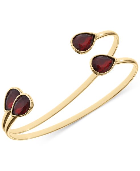 Style and Co 2-PC. Set Pear-Shape Stone Cuff Bracelets