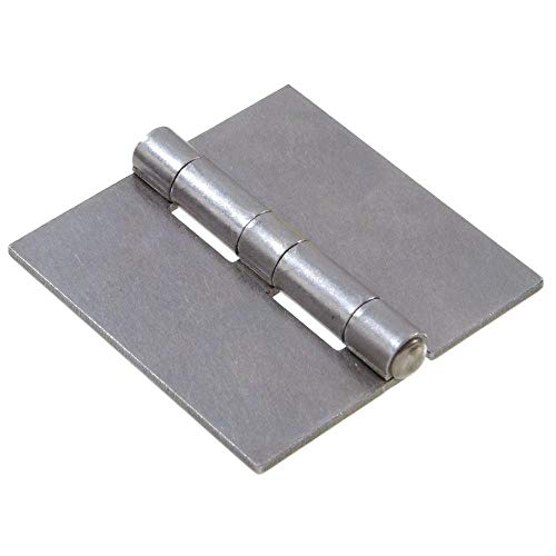 Hardware Essentials Square Corner Hinge, Steel, Weldable Surface (3-1/2, 5Pack