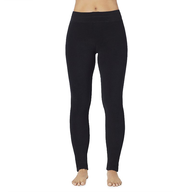 Cuddl Duds Fleecewear With Stretch mid Rise Leggings