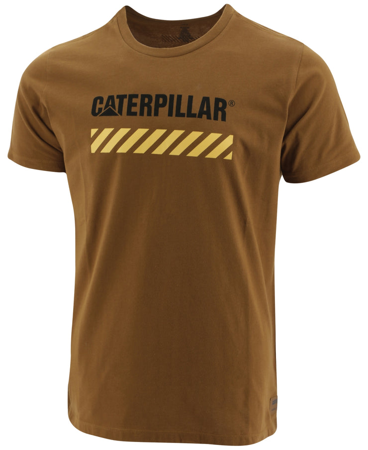 Caterpillar Mens Work Area Logo Graphic T-Shirt, Size XL