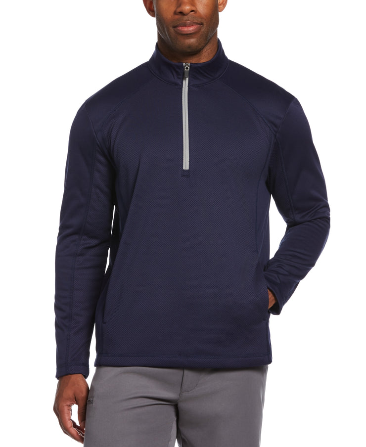 PGA Tour Mens Quarter-Zip Golf Sweatshirt