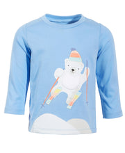 First Impressions Baby Boys Polar Bear Ski T-Shirt, Size 12Months