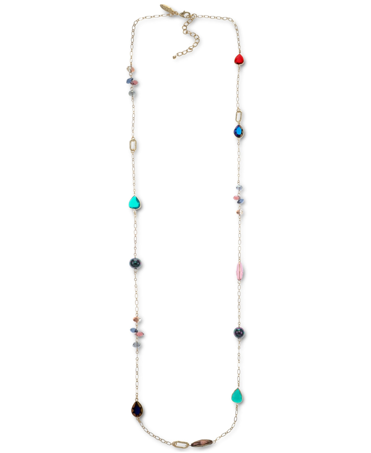 Style and Co Multi-Bead Strand Necklace, 42 + 3 Extender