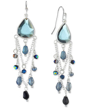 Style and Co Stone and Beaded Chain Drop Earrings