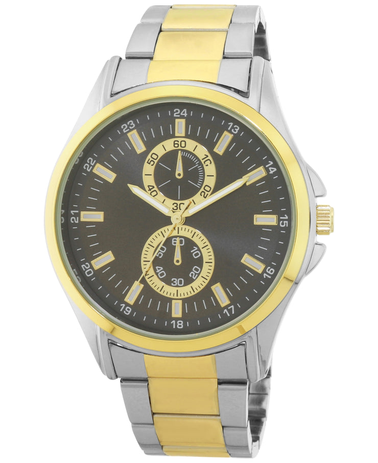 Inc International Concepts Men’s Two-Tone  Watch 48mm