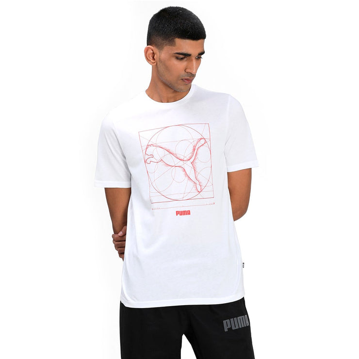Puma Men’s Renaissance Cat T-Shirt, Size XL