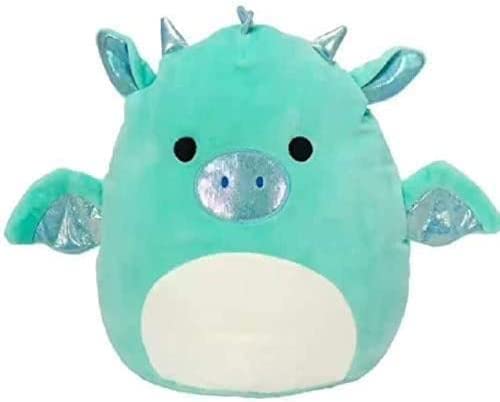 Squishmallow Dragon 8 inch Miles Teal Plush Stuffed Animal Super Soft