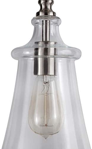 Park Harbor PHPL5481BN Milford 6-in Wide Single Light Mini Pendant