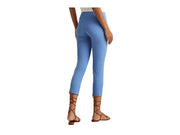 Lauren Ralph Lauren Twill Cropped Skinny Pant – Blue Loch, Size 6