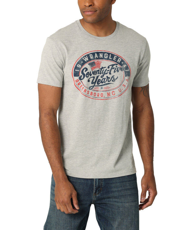 Wrangler Men’s 75 Years Graphic T-Shirt