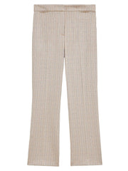Theory Stratton St. Jean Plaid Cropped Pants