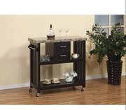 Global Movement Kitchen Cart in Red Cocoa