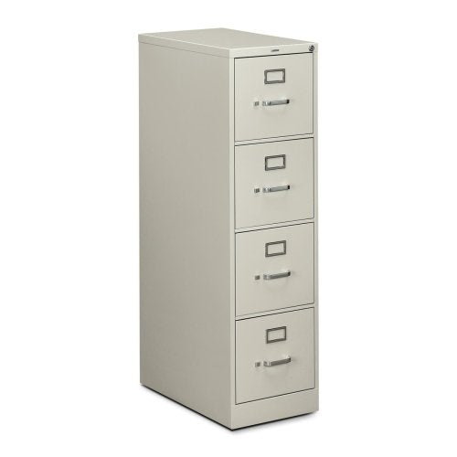 Hon 510 Series Ltr-size 4-drawer Vert. File w/Lock-4-Drawer Letter File, Vertica