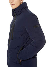 Marc New York Huxley Removable-Hood Down Jacket, Size XL