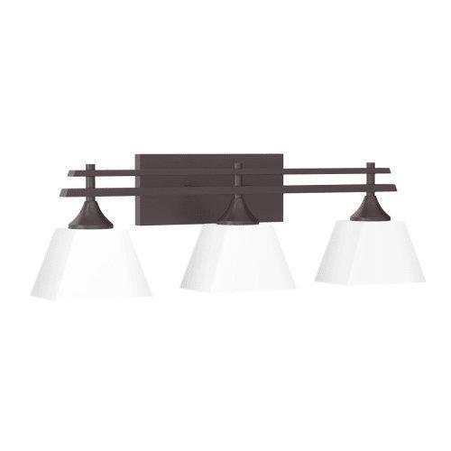 Park Harbor PHVL2233ORB McBryde 3 Light 27-1/2 Wide Bathroom Vanity Light, ORB