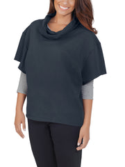 Fruit of the Loom Womens Athleisure Essential French Terry Cowl Neck Pullover