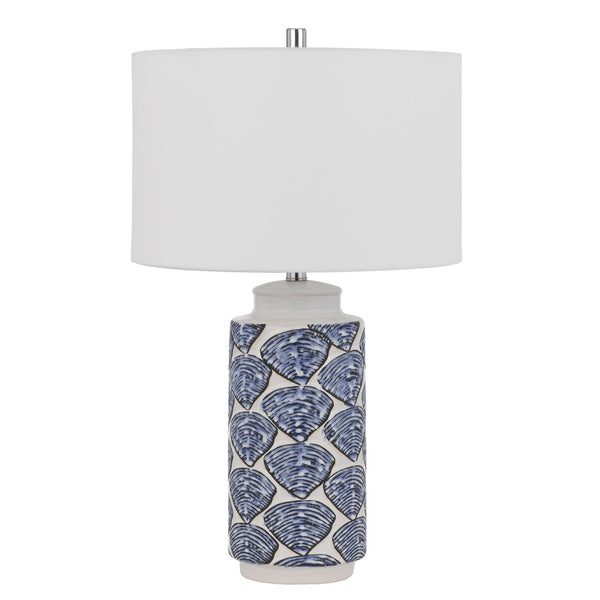 Cal Lighting Cambiago Table Lamp Set, Seashell