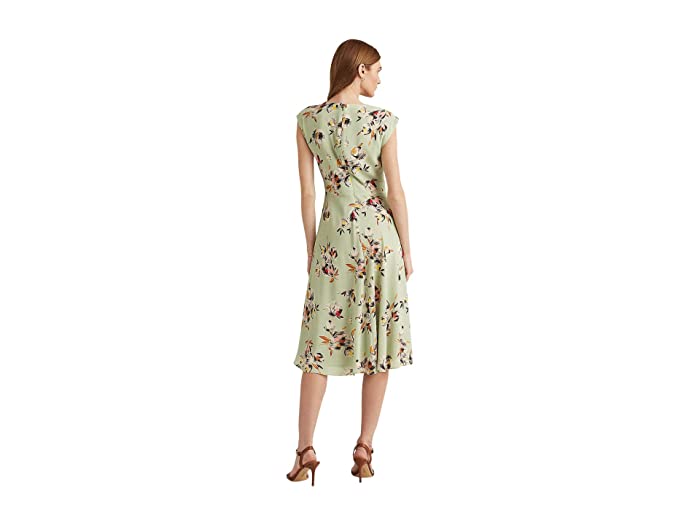 Lauren Ralph Lauren Floral Bubble Crepe Dress