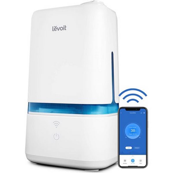 Levoit Smart Ultrasonic Humidifier Classic 200S-RBL for Room  4L for Bedroom