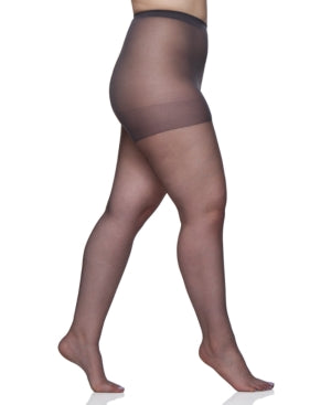 BERKSHIRE Womens Queen Plus Size Ultra Sheer Sandalfoot Pantyhose 4413