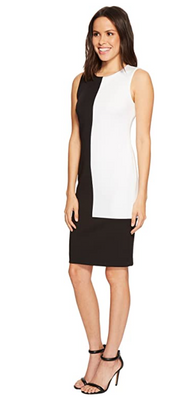 Calvin Klein Women's Sleeveless Color-Block Dress size 10