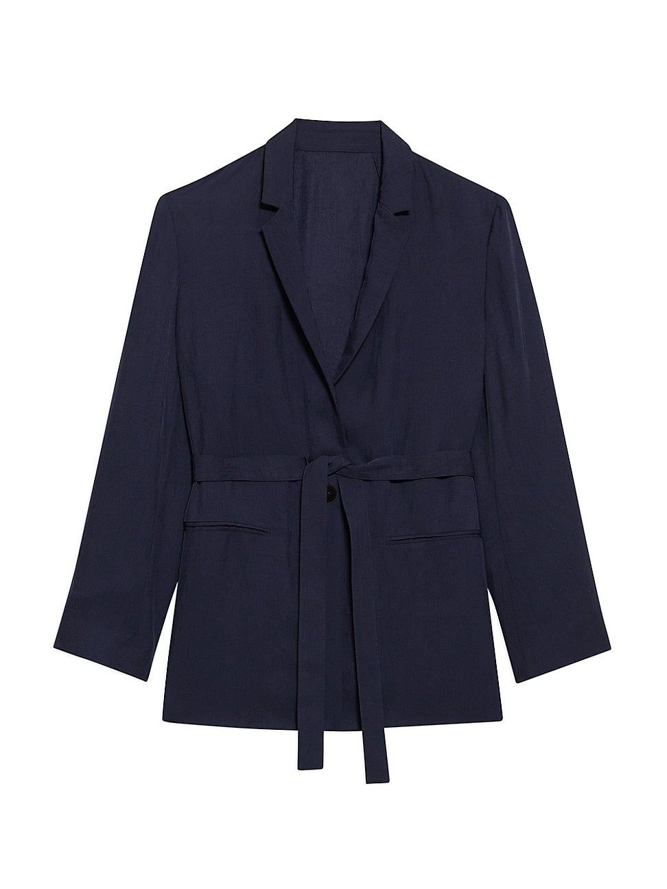 Theory Womens Notch-Collar Jacket, Size 0