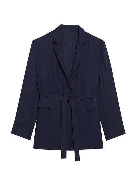 Theory Womens Notch-Collar Jacket, Size 0