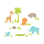 Wall Pops Jungle Friends Kit Wall Decals 41Pieces