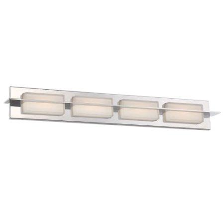 Modern Forms WS-47535 Razor 4 Light LED Bathroom Vanity Light