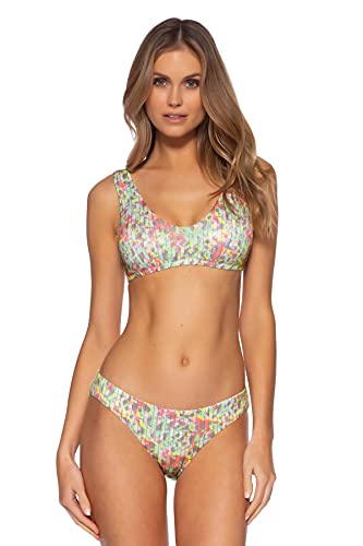 Becca by Rebecca Virtue Anna Scoop Neck Bralette Bikini Top