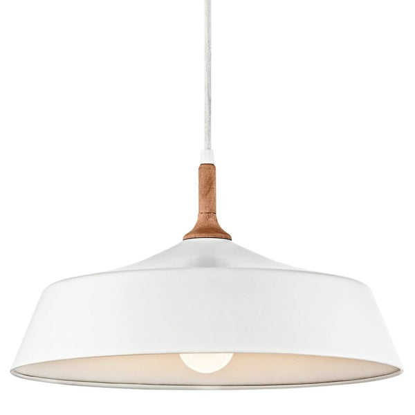 Kichler Lighting 43683WH Danika 1 Light 16 inch White Pendant Ceiling Light