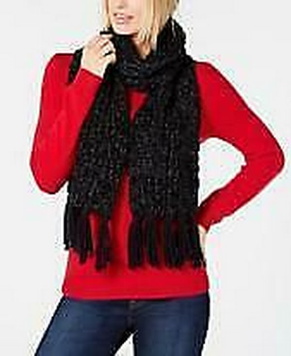 INC International Concepts Chenille Shine Scarf