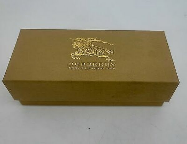 BURBERRY Glasses and Sunglasses Gift Box Only With Certificate Of Authenticity