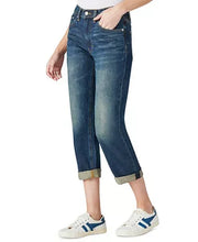 Lucky Brand mid Rise Cuffed Mom Jeans, Size 2/26