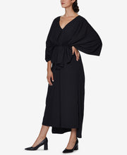 Inspr X Natalie Off Duty Wide-Leg Jumpsuit with Cinched Waist, Size Large
