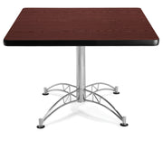 OFM Model LT42SQ 42 Multi-Purpose Square Table with Chrome-Plated Steel Base