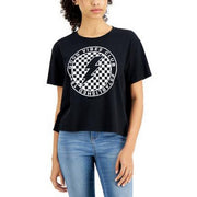 Grayson Threads Black Juniors Good Vibes Club T-Shirt, Size Medium