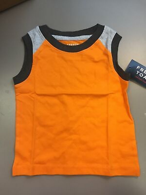 French Toast Boys’ Muscle Tee, Colorblocked Autumn Glory, 12Months