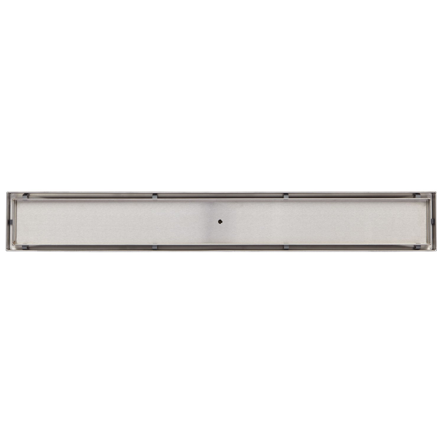 Signature Hardware Cohen 60-in Linear Shower Drain, Brushed Stainless Steel