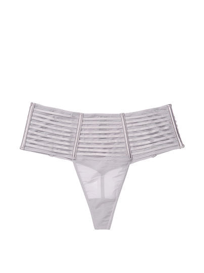 Victorias Secret Luxe Lingerie Sheer High-waist Thong Panty, Size Smal –  Vanessa Jane