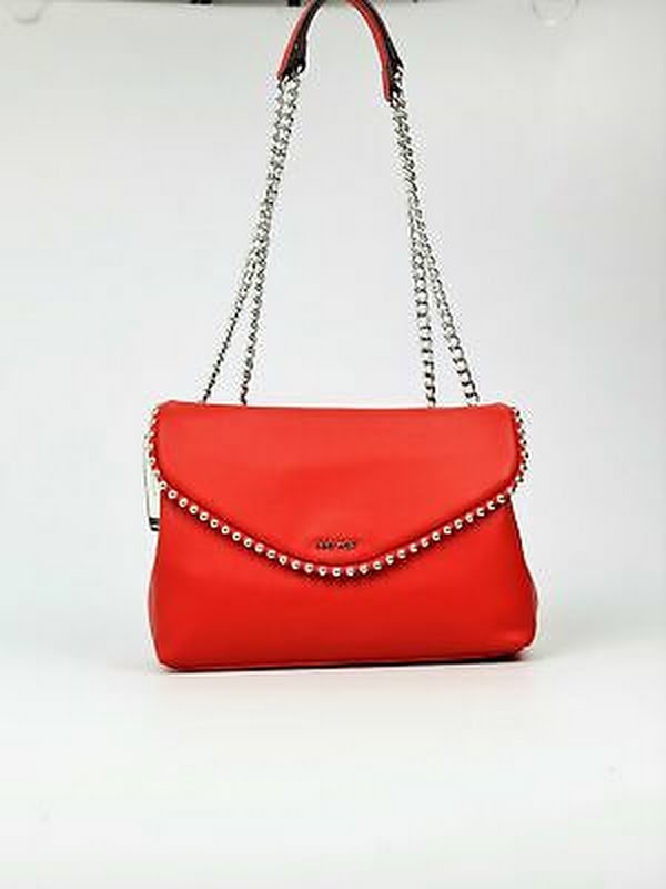 Nine West Dayne Shoulder Bag, Fiery Red/silver