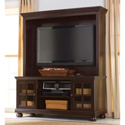 Better Home and Gardens 50 Flat Screen TV Stand with Hutch, Espresso