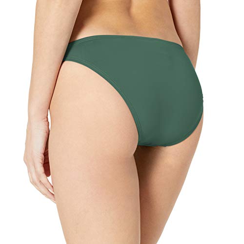 BCBGeneration Womens Standard Hipster Bikini Swimsuit Bottom, Olive, M