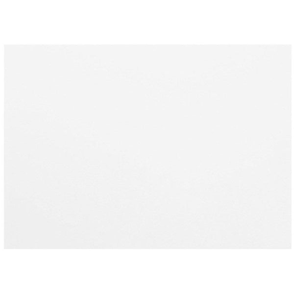 JAM Blank White Flat Note Cards and Envelopes White - 100/pack