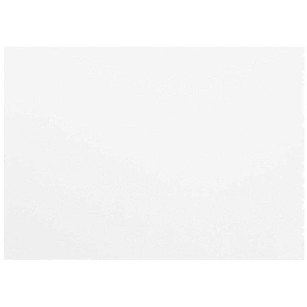 JAM Blank White Flat Note Cards and Envelopes White - 100/pack