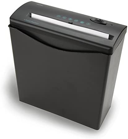 Royal JS55BASKET 5-Sheet Strip Cut Shredder with Plastic Basket