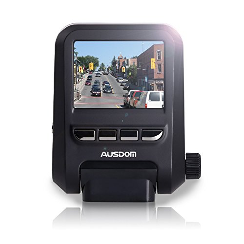 Ausdom AD118 Dashboard Camera Recorder with FHD 1080p Resolution, WDR, 6-Glass L