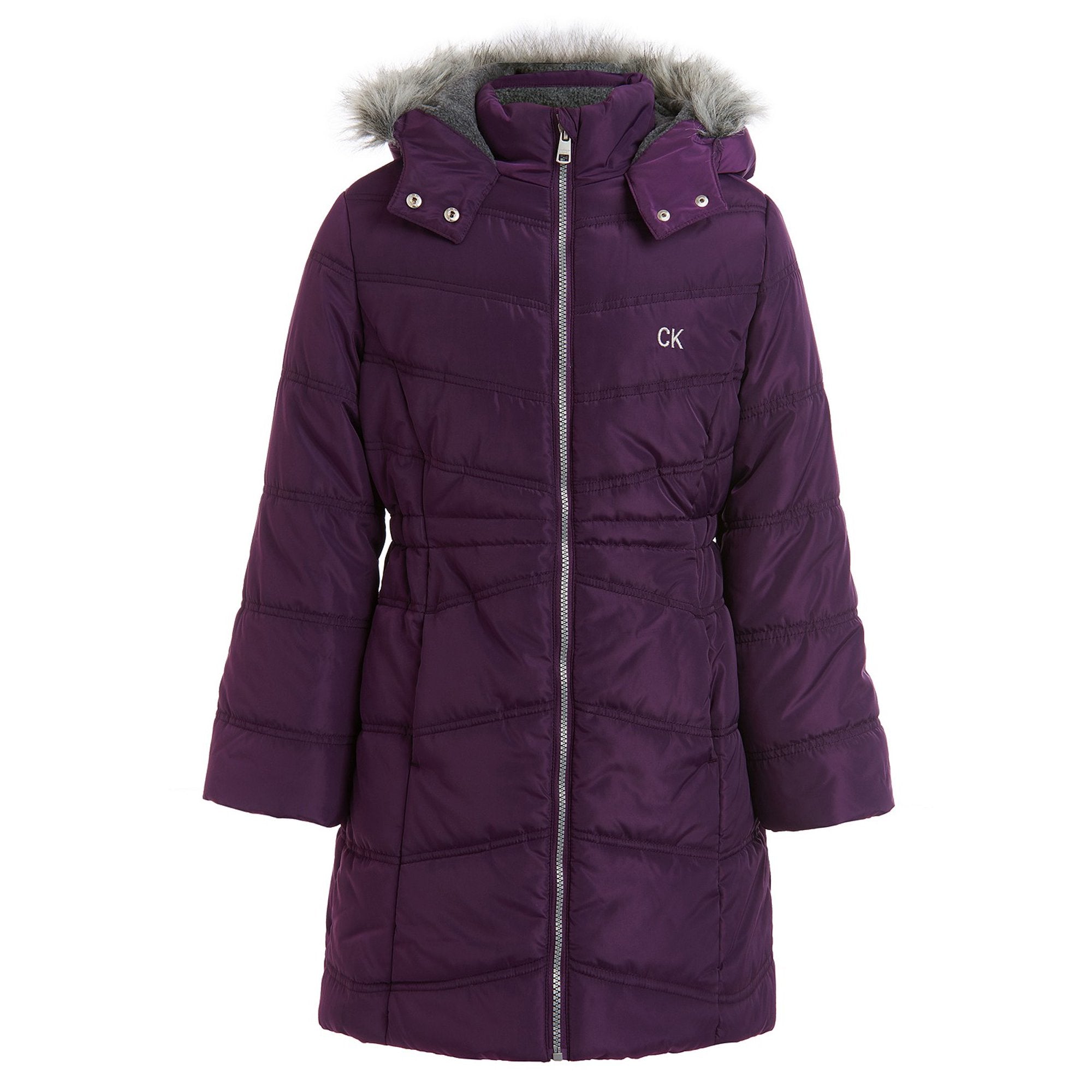 Calvin Klein Girls Aerial Hooded Jacket