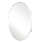 Pegasus 24 In. X 36 In. Recessed or Surface-Mount Oval Bathroom Medicine Cabinet